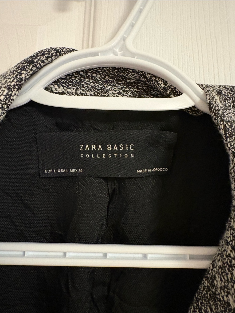 Zara Gray Marled Open-Front Trench Coat - Picture 4 of 4